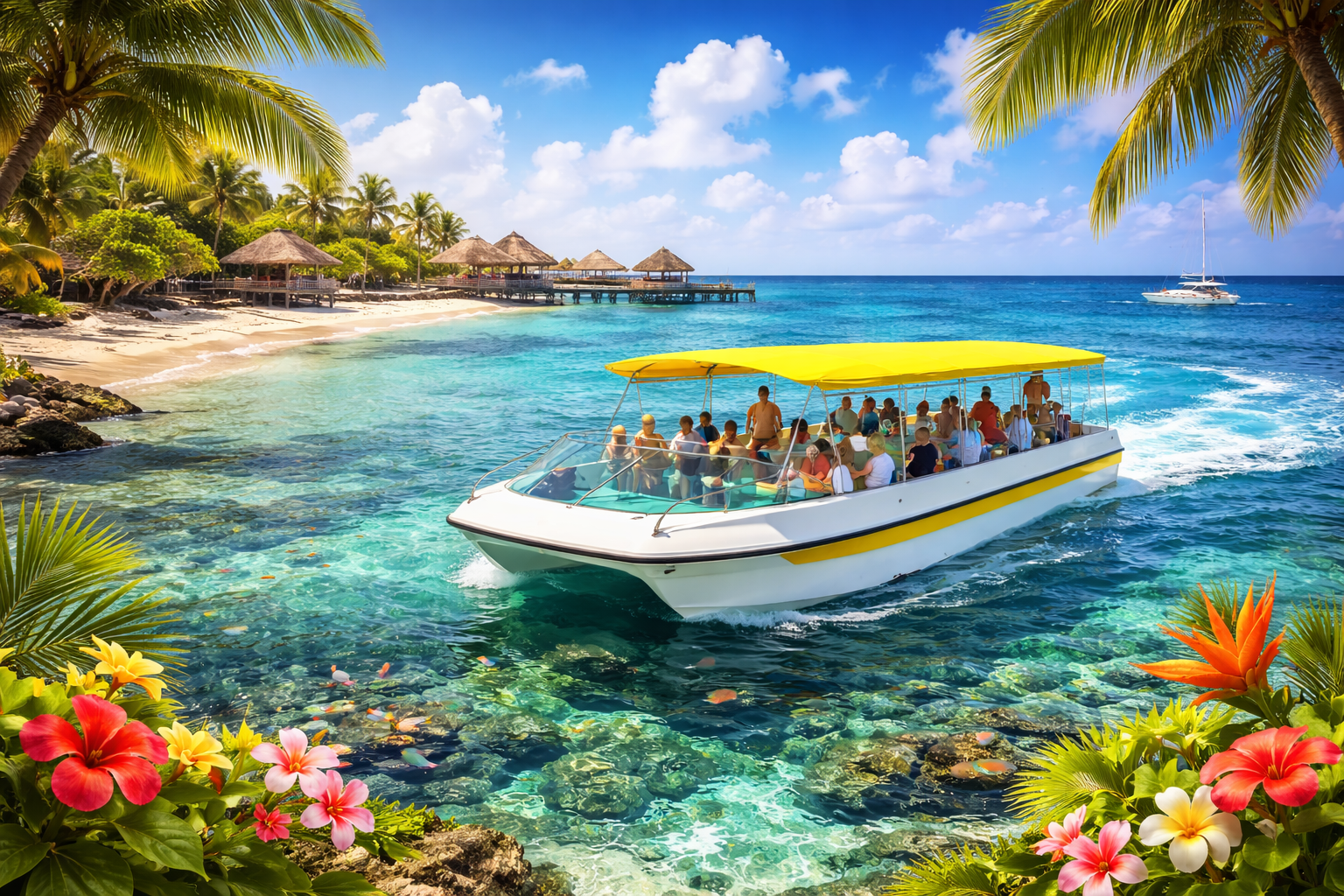 Glass Bottom Boat calamillor Tour